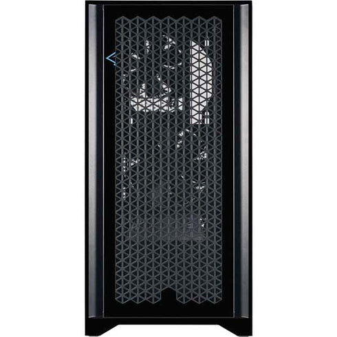 NHL Utah Mammoth Alternate Black Corsair 4000D Tempered Glass Mid-Tower ATX Case Skin